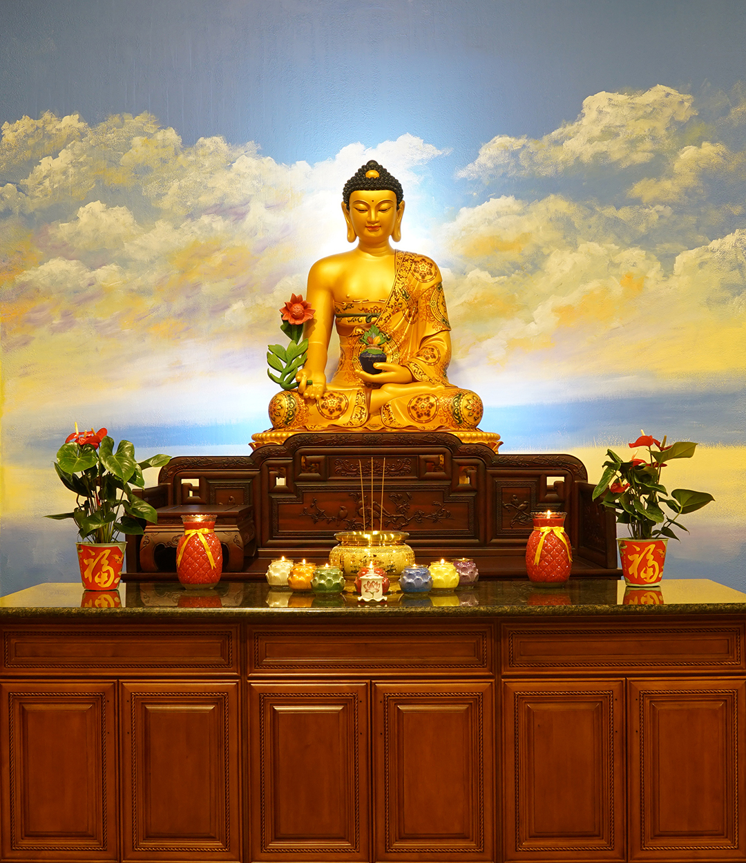Offering Flowers